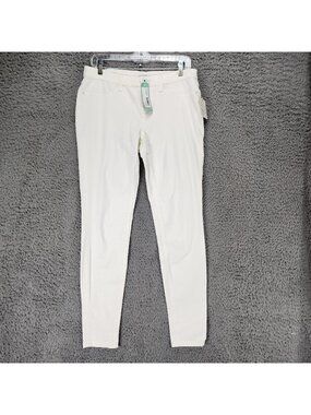 Lila Ryan Jeans Womens 29 Tall White Stretch Denim Super Skinny *NWD-Read*